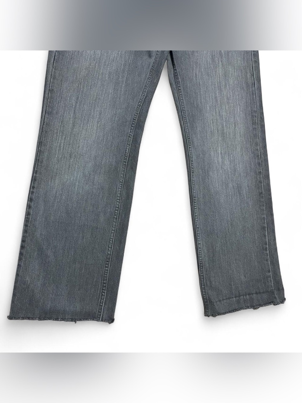 Levis 559 Relaxed Straight Jeans Mens 34x31 Faded Black Denim Pants Vintage Y2K - Picture 3 of 8